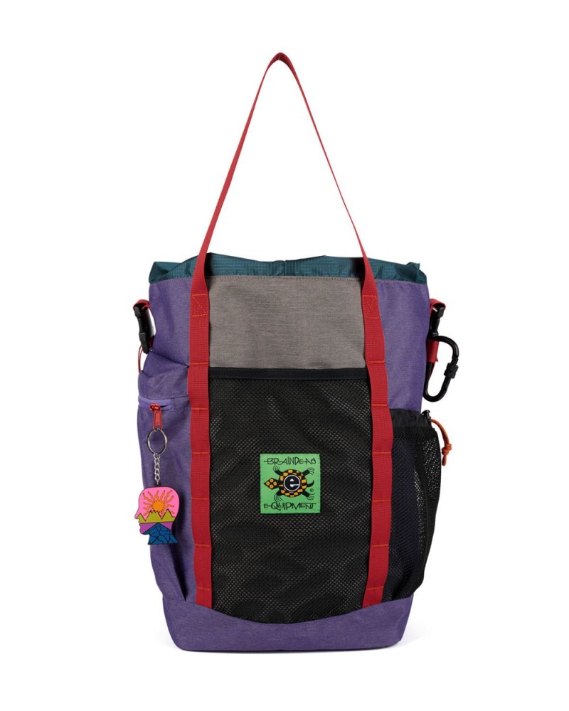 Purple Brain Dead Equipment Climbing Utility Bag | USA PESB65307