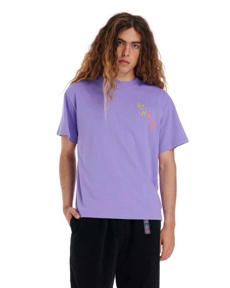 Purple Brain Dead Et T-Shirt | USA URCK60217