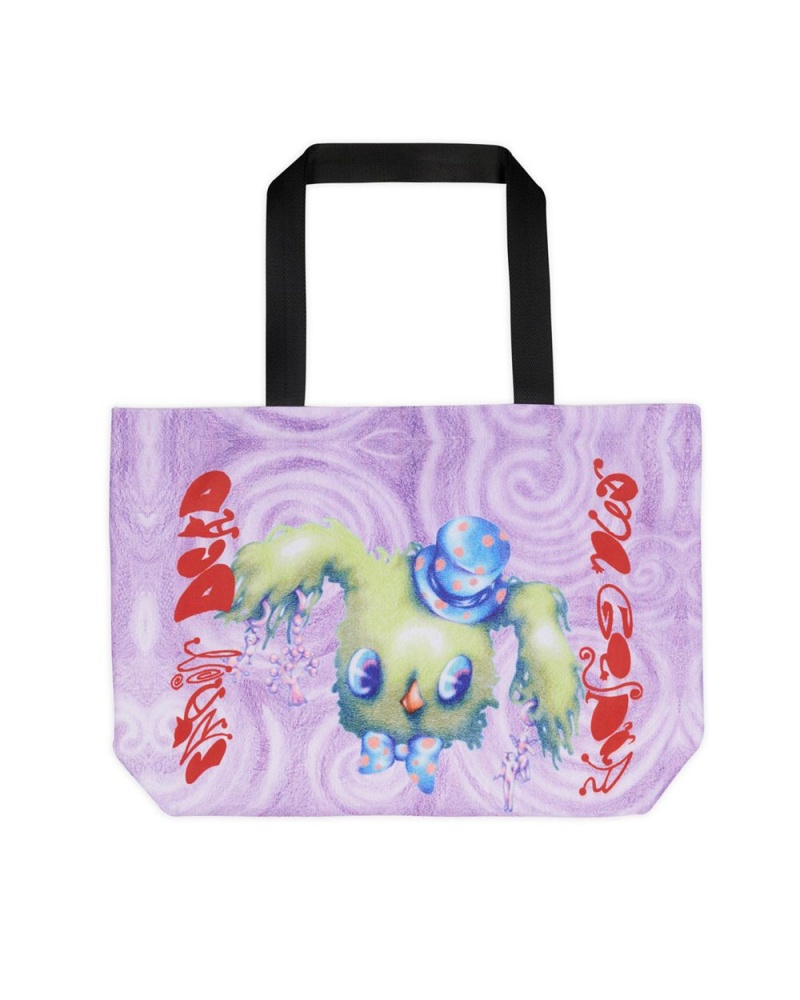 Purple Brain Dead Gaspar Magician Tote Bag | USA IURD43952