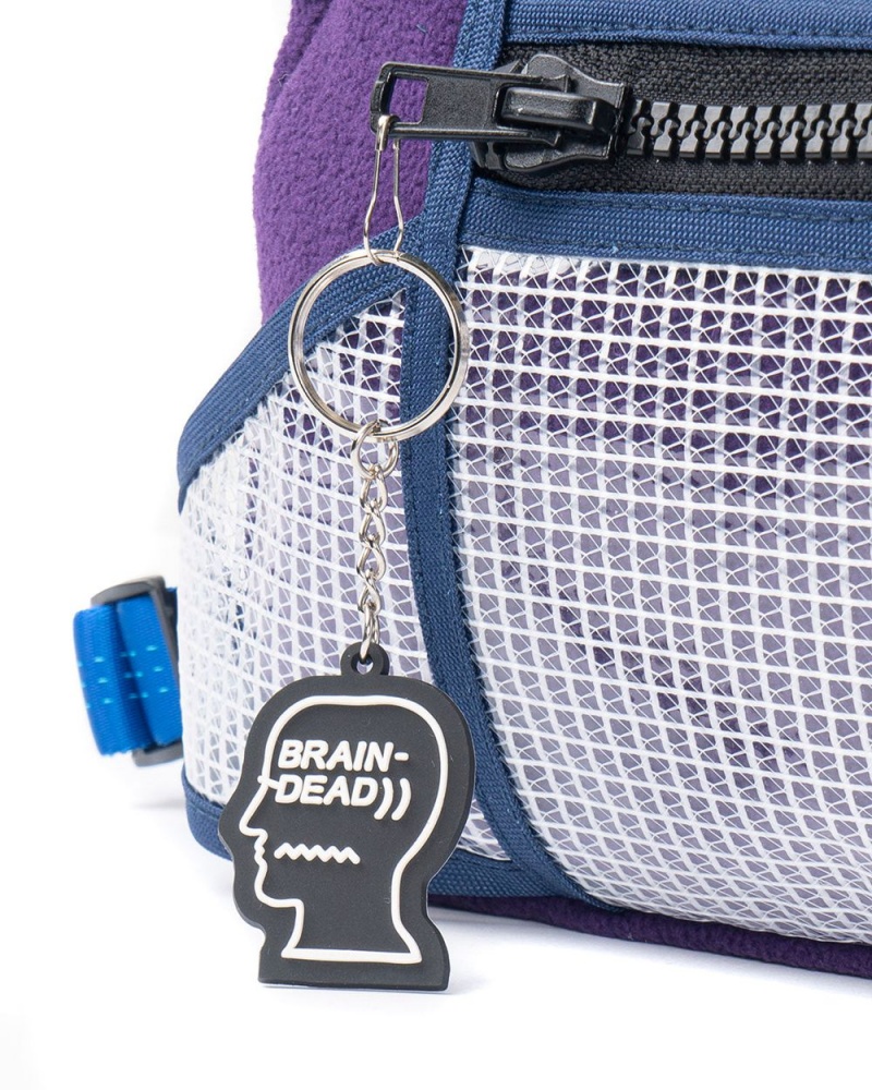 Purple Brain Dead Rush Hour Fanny Pack Bag | USA ONWD03671