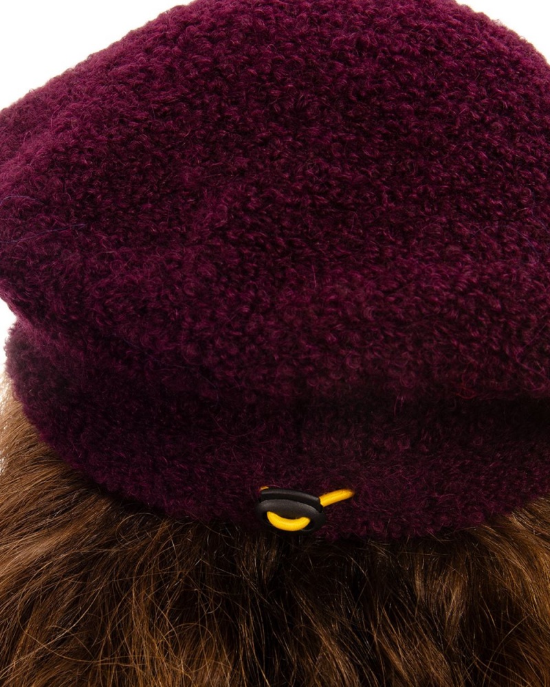 Purple Brain Dead Scratch Beret Hat | USA BFMP32049