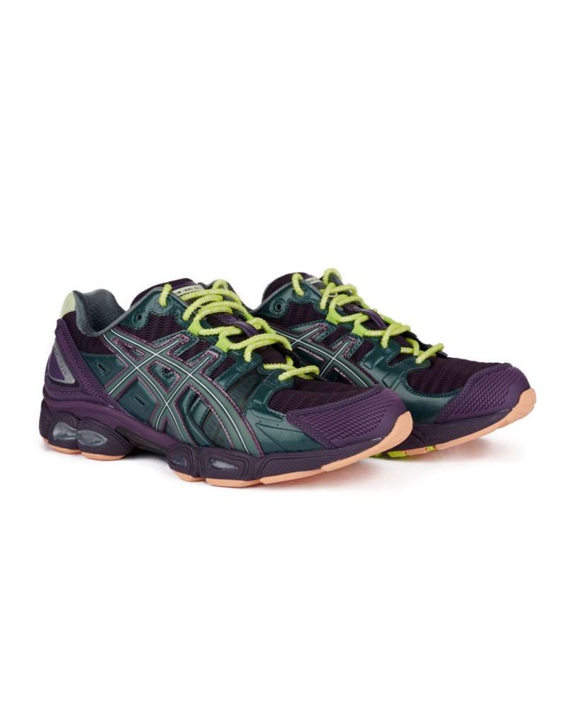 Purple Green Brain Dead X Asics Gel-Nimbus 9 Shoes | USA TKVE84160