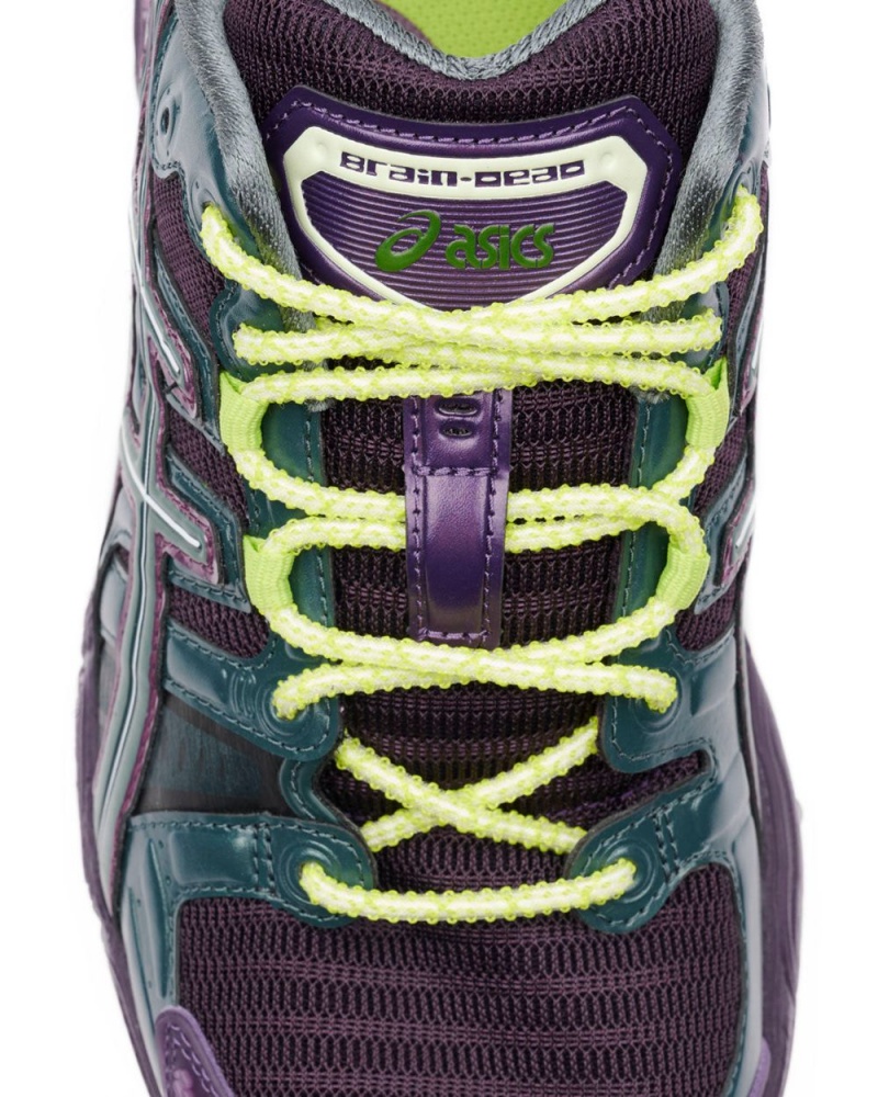 Purple Green Brain Dead X Asics Gel-Nimbus 9 Shoes | USA TKVE84160