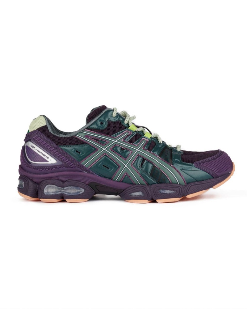 Purple Green Brain Dead X Asics Gel-Nimbus 9 Shoes | USA TKVE84160