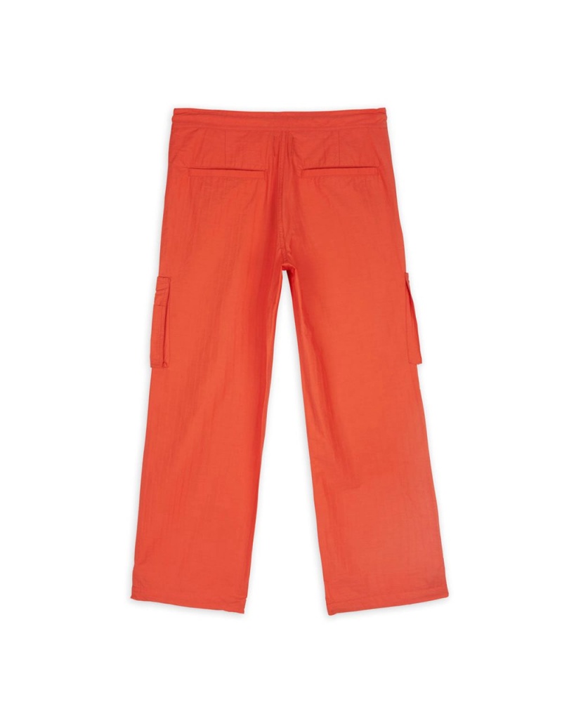 Red Brain Dead Knife Pleat Run Pant | USA OPFM45829