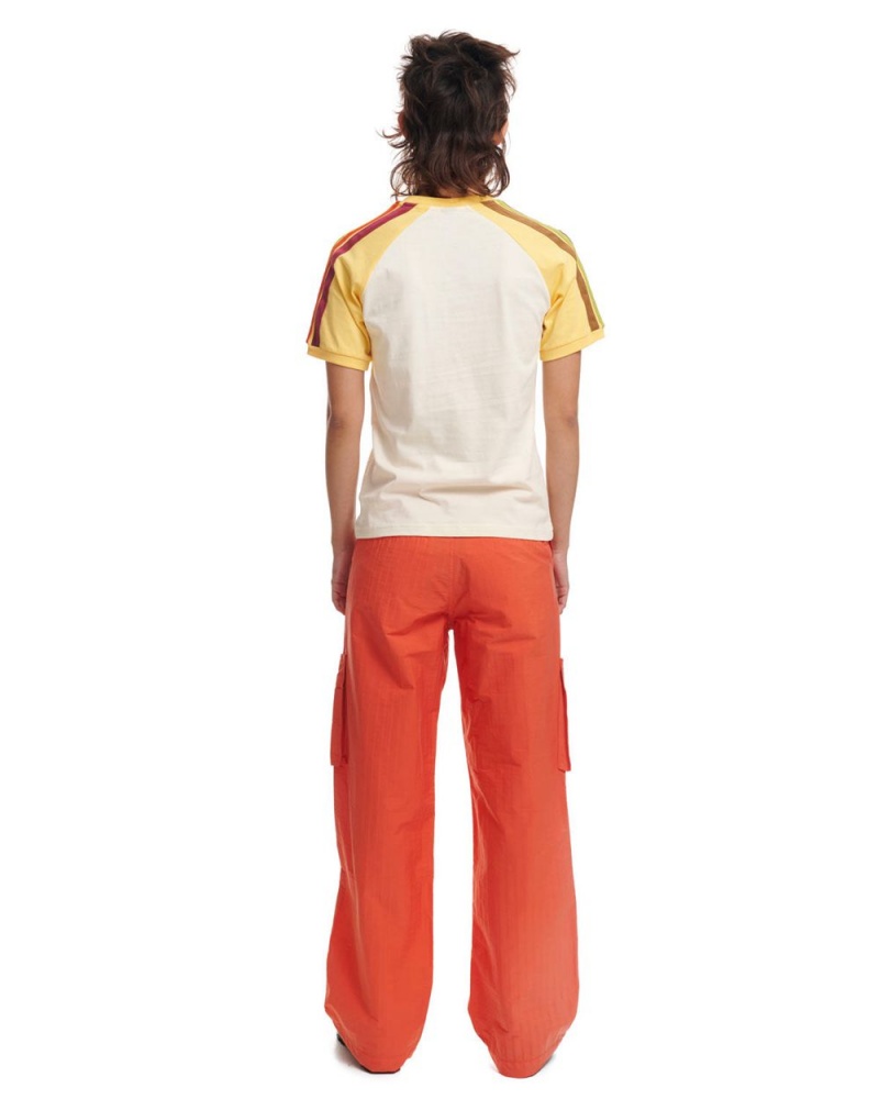 Red Brain Dead Knife Pleat Run Pant | USA OPFM45829