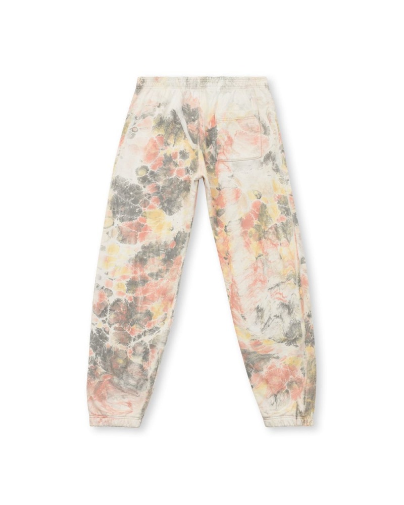 Red Brain Dead Marble Dye Sweat Pant | USA VNCX47138