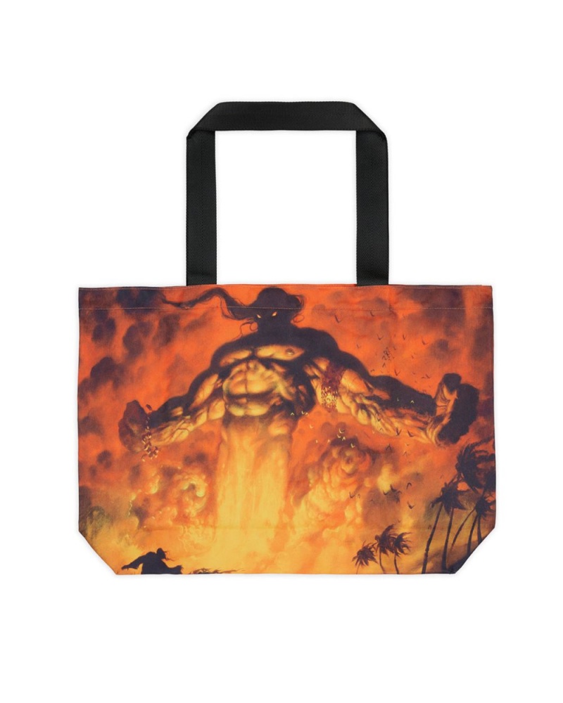 Red Brain Dead X Magic: The Gathering Mahamoti Djinn Tote Bag | USA GJLM72485