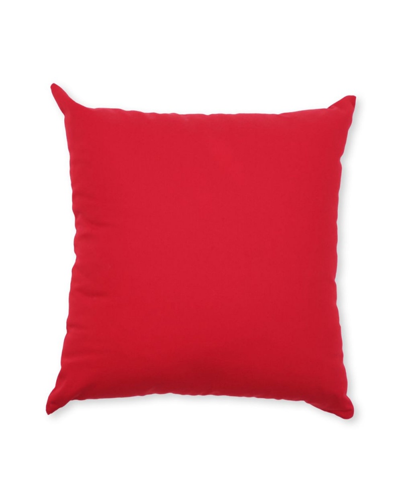 Red Brain Dead X Ray Johnson Embroidered Couch Cushion Pillow Homeware | USA RTDA93875