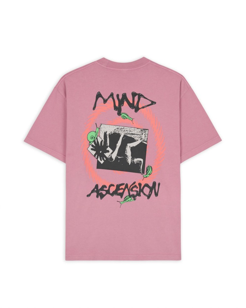 Rose Brain Dead Equipment Mind Ascension T-Shirt | USA DMCB28104