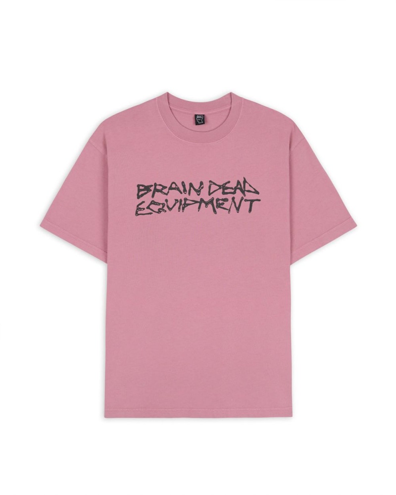 Rose Brain Dead Equipment Mind Ascension T-Shirt | USA DMCB28104