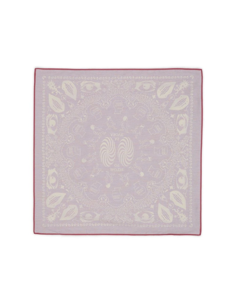 Rose Brain Dead Logohead Paisley Bandana Homeware | USA LUMQ17532