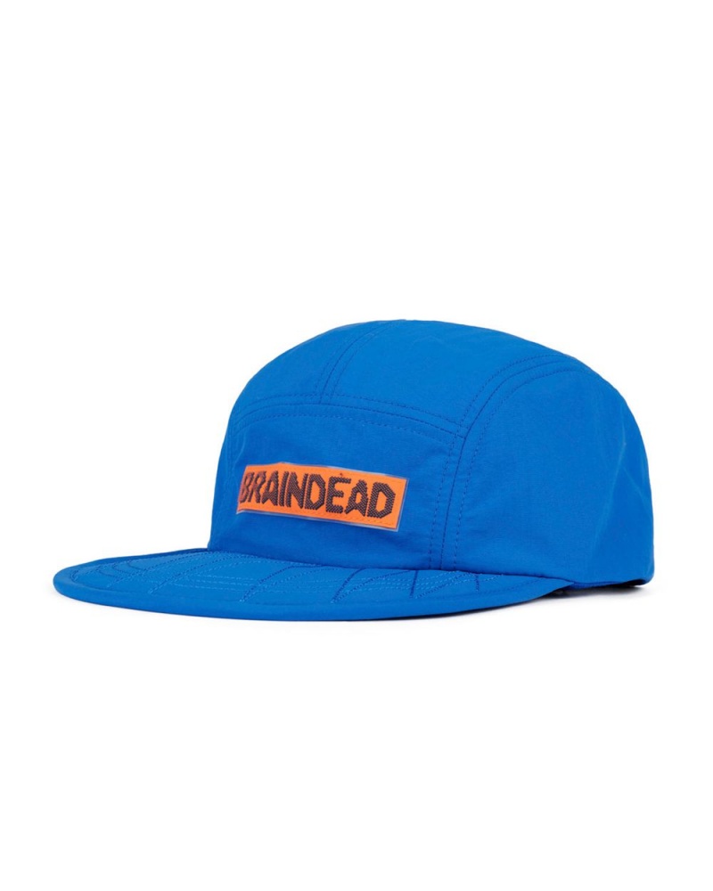 Royal Blue Brain Dead Kickers Nylon Duckbill Hat | USA FXKL41598