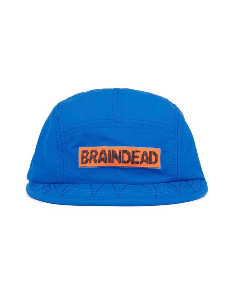 Royal Blue Brain Dead Kickers Nylon Duckbill Hat | USA FXKL41598