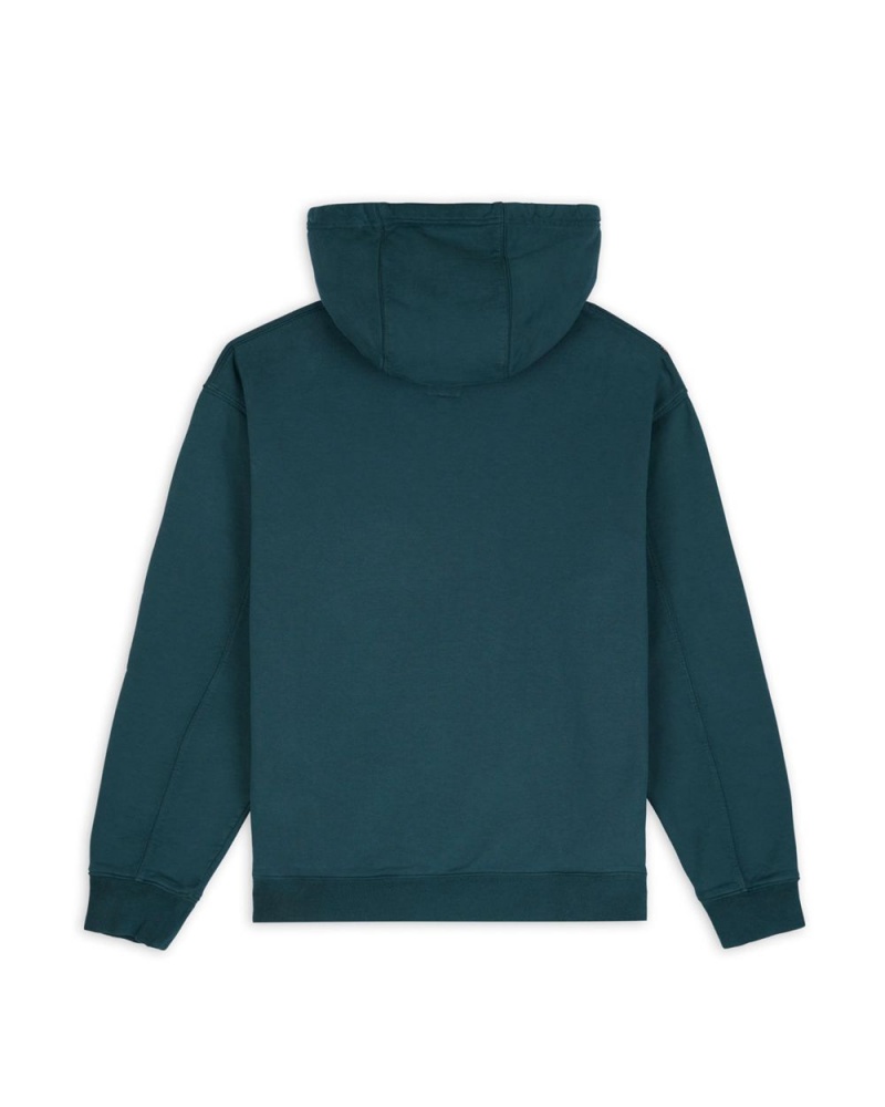 Turquoise Brain Dead Anatomic Hoodie | USA WLQO05236