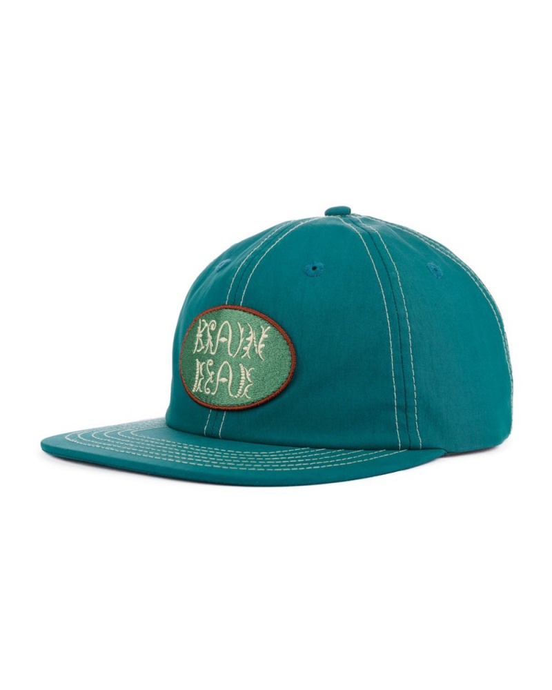 Turquoise Brain Dead Bugs Lyfe 6 Panel Cap | USA JQEO61480