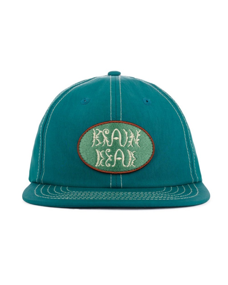 Turquoise Brain Dead Bugs Lyfe 6 Panel Cap | USA JQEO61480