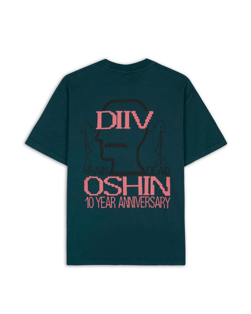 Turquoise Brain Dead X Diiv 