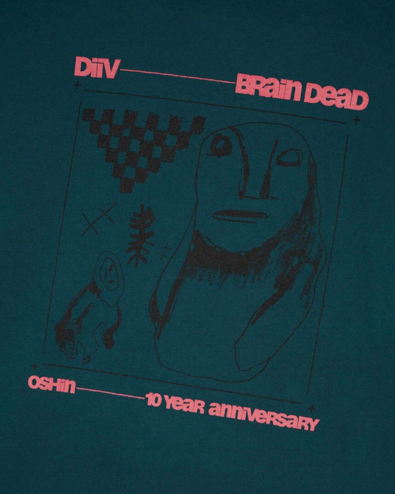 Turquoise Brain Dead X Diiv 