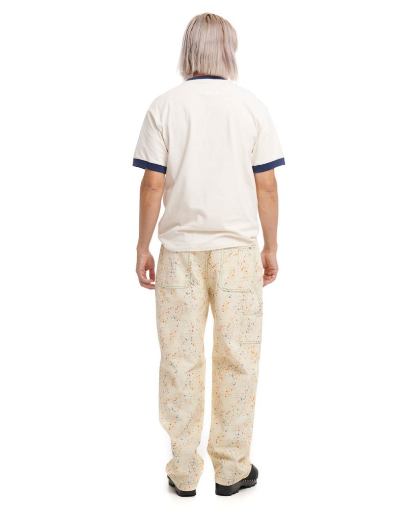 White Brain Dead Dickies Gardening Pant | USA GCQF36142