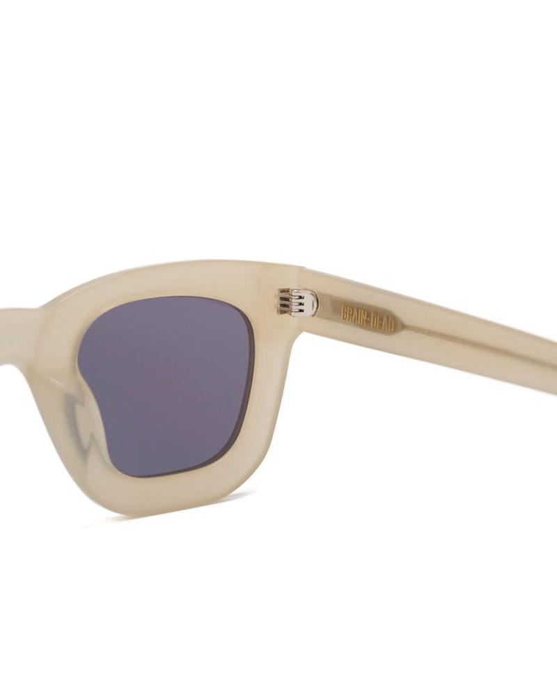 White Brain Dead Elia Post Modern Primitive Eye Protection Sunglasses | USA KESL45823