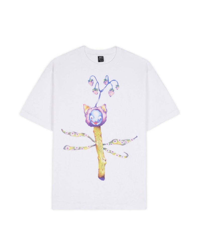 White Brain Dead Gaspar Twig T-Shirt | USA HFTP73850