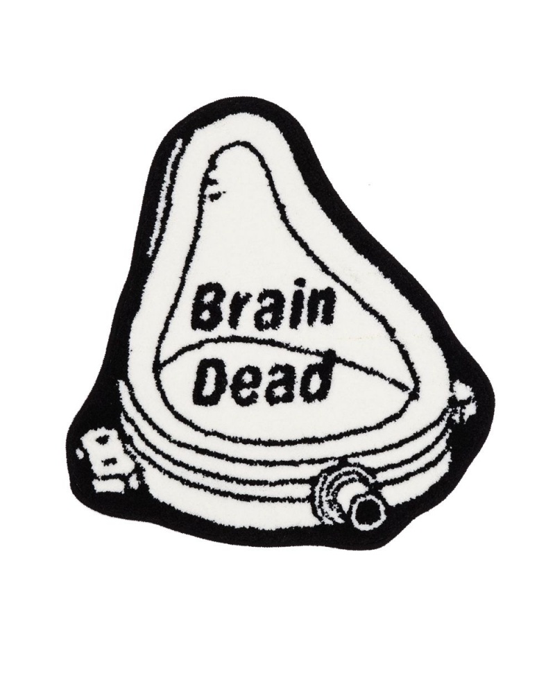 White Brain Dead Urinal Rug | USA BFSH46390