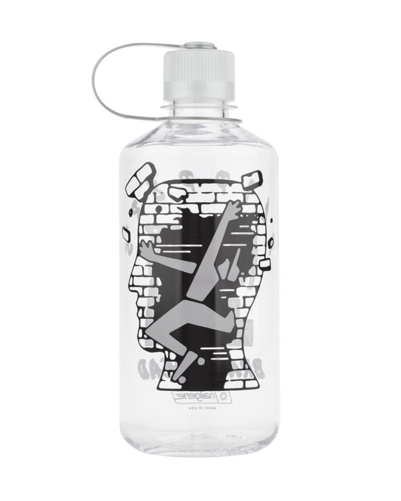 White Brain Dead X Flippers Roller Factory Nalgene Homeware | USA VYOP20581