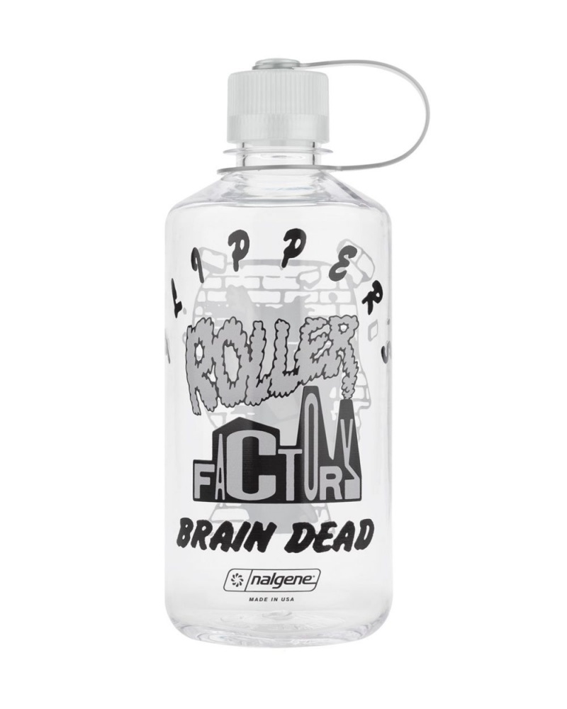 White Brain Dead X Flippers Roller Factory Nalgene Homeware | USA VYOP20581