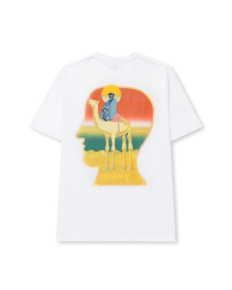 White Brain Dead X Mdou Moctar T-Shirt | USA XMTV37018