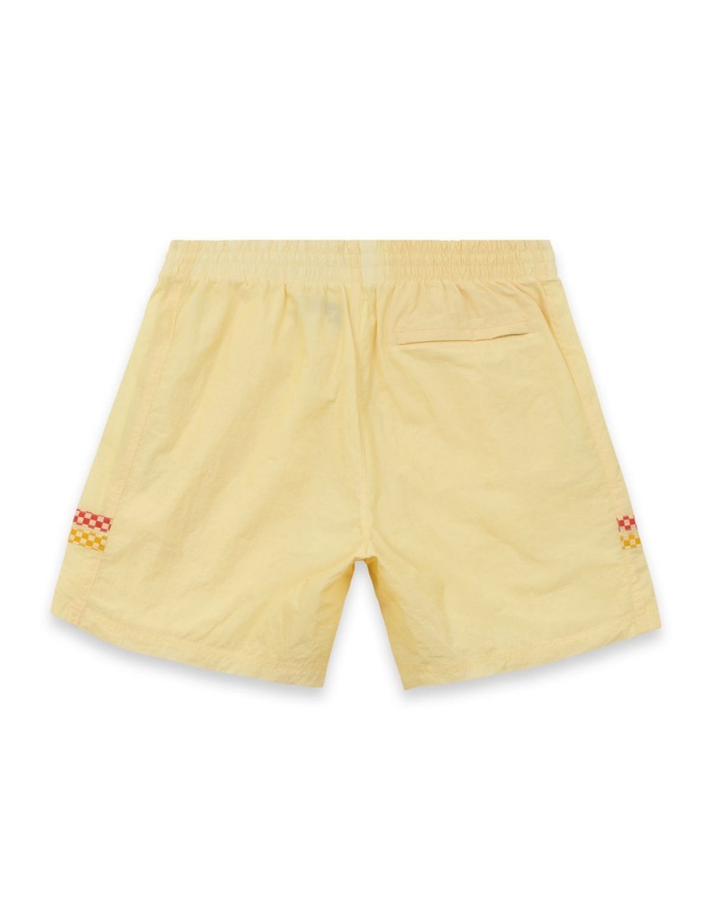 Yellow Brain Dead Sergio Tacchini X Shorts | USA WCAT36542